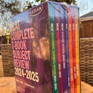NWT MCAT Complete 7-Book Subject Review 2024-2025 Books